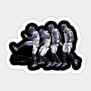 Odell Beckham Jr. Los Angeles R Moonwalk Sticker